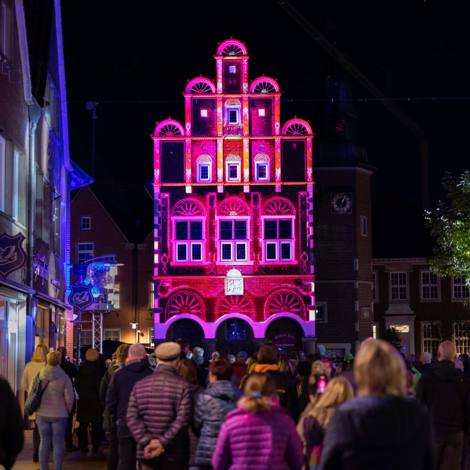 Projektionsshow historisches Rathaus Meppen