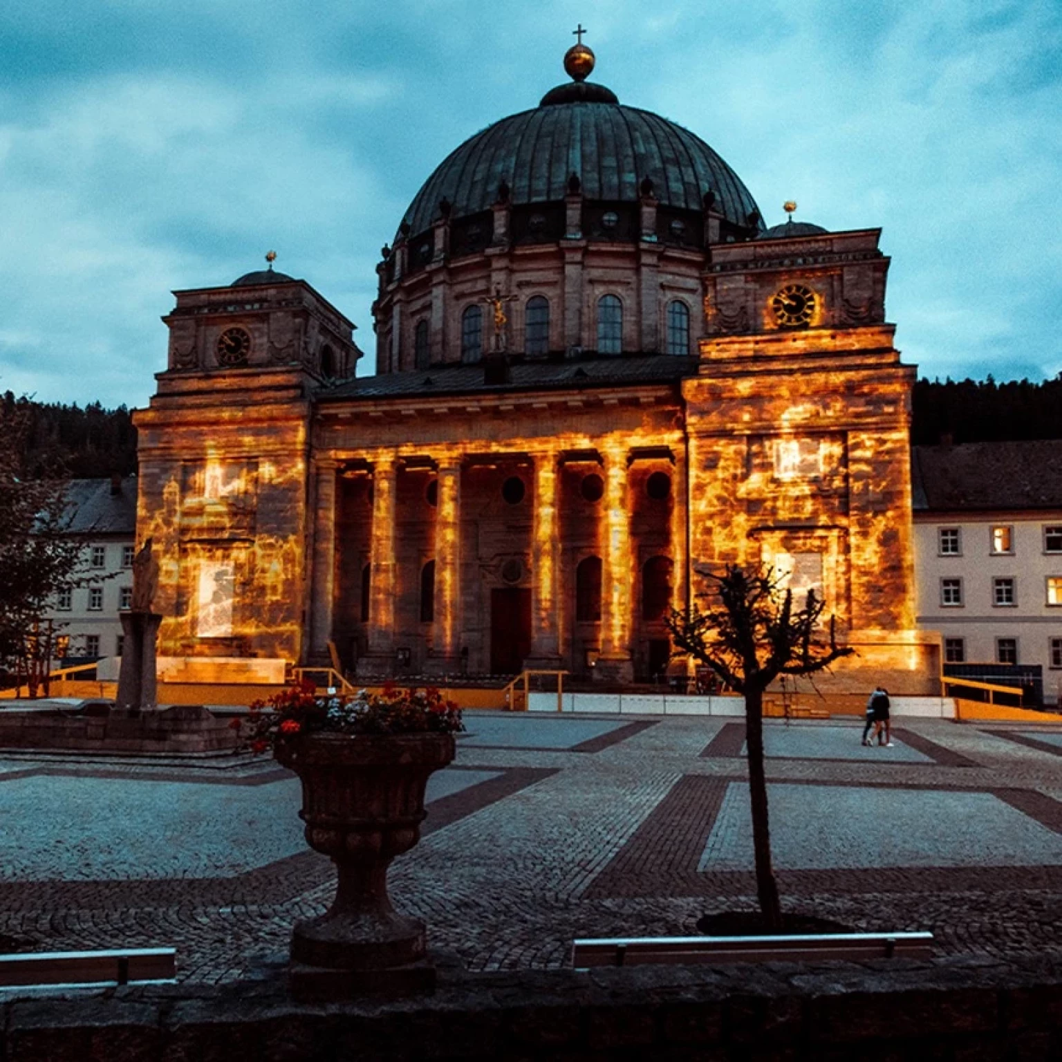 Theater Projektion Domfestspiele St. Blasien