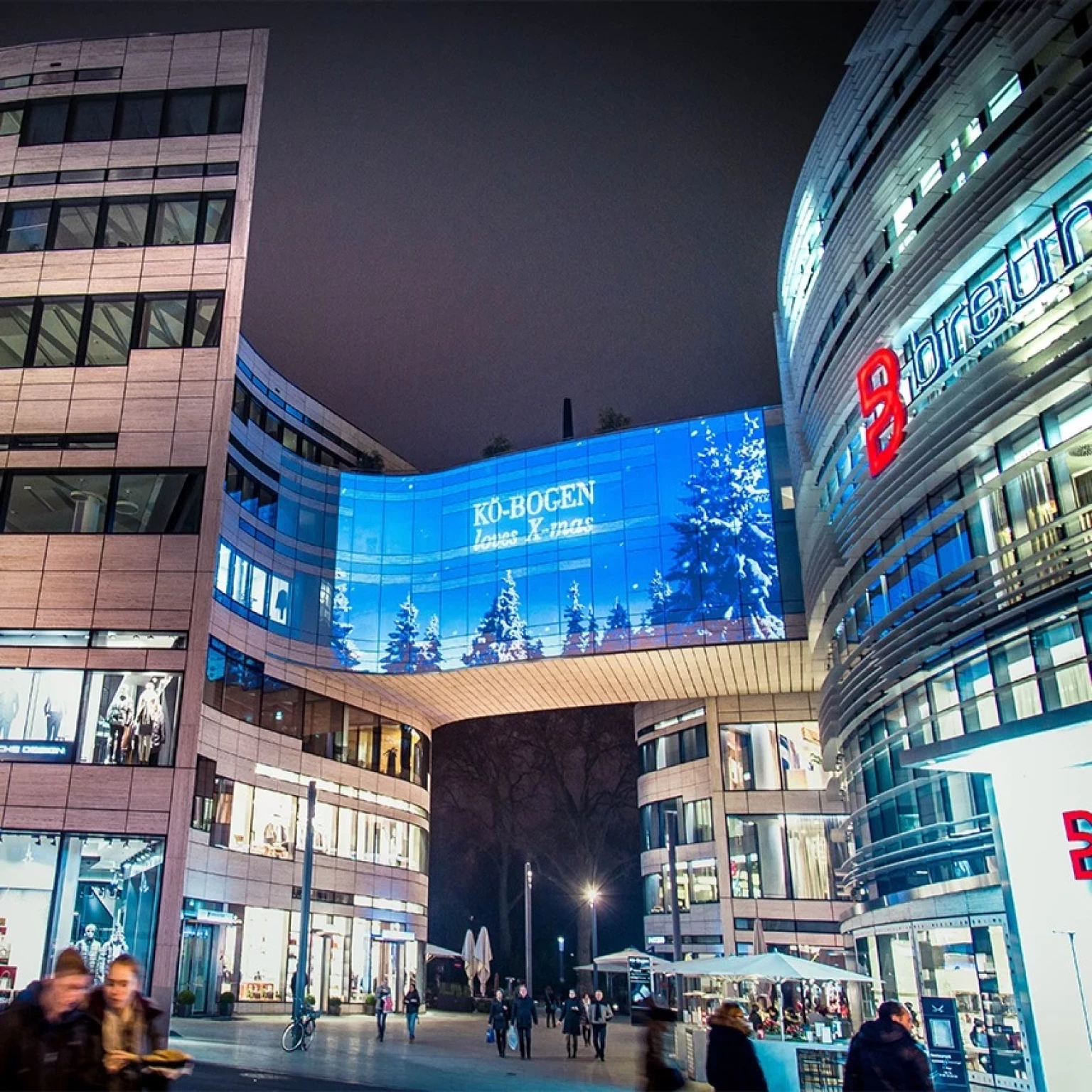 Weihnachtsillumination Kö-Bogen Düsseldorf