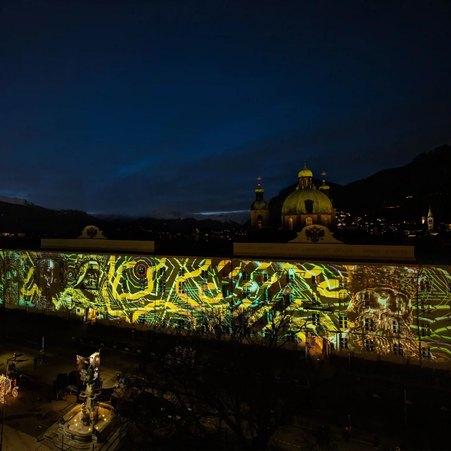 Bergsilvester Innsbruck Hofburg und Hofkirche