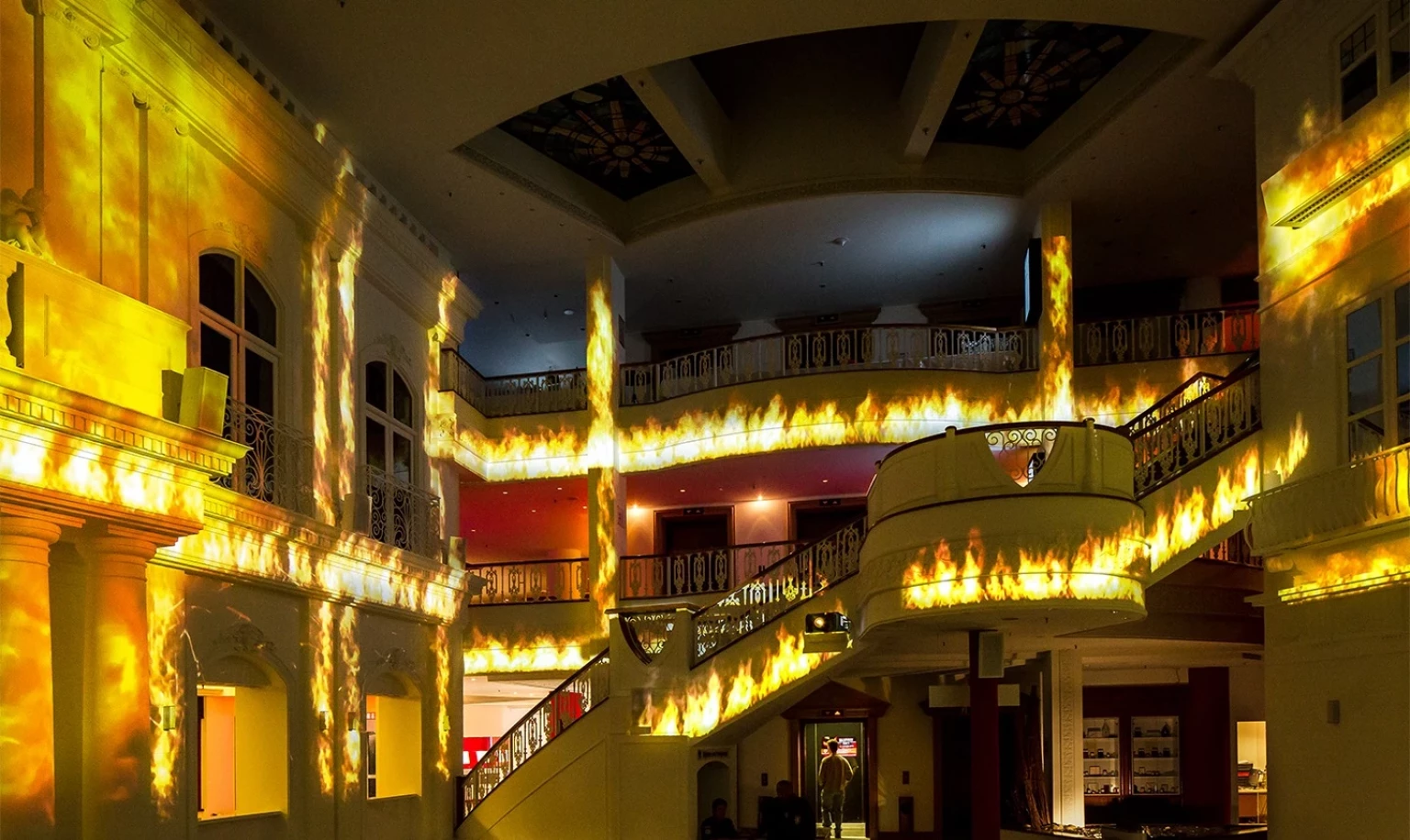 Immersive 360° Projektion Dormero Hotel